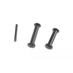 SA Steel Locking Receiver Pins M4 / AR15 (MP062), 3 Pcs - Black