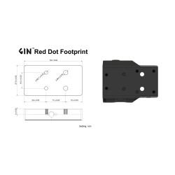 VO FRENZY F3 26x32 GIN™ Red Dot Sight - Black