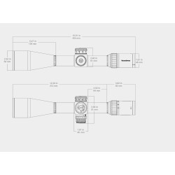 VO Riflescope CONTINENTAL X6 6–36x56 FFP PRS - Black
