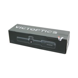 VictOptics LPVO puškohľad S6 1–6x24 + jednodielna montáž - Hnedá