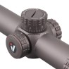 VictOptics LPVO puškohľad S6 1–6x24 + jednodielna montáž - Hnedá