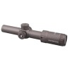 VictOptics LPVO puškohľad S6 1–6x24 + jednodielna montáž - Hnedá