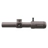 VictOptics LPVO puškohľad S6 1–6x24 + jednodielna montáž - Hnedá