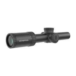VictOptics LPVO puškohľad S10 1–10x24 + jednodielna montáž - Čierna