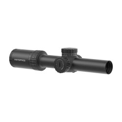 VictOptics LPVO puškohľad S10 1–10x24 + jednodielna montáž - Čierna