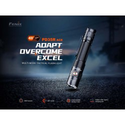 FENIX nabíjecí LED svítilna PD35R ACE, 2000 lm - Černá