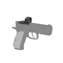 VO kolimátor FRENZY 1x20x24 CZ Shadow 2 / P-10C OR - Čierna