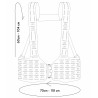 Novritsch LOW-PROFILE MOLLE Chest-rig - ACP