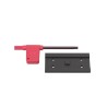 VO 1-Piece RIS Base for SCRAPPER Red Dot Sight and PARAGON Magnifier - Black