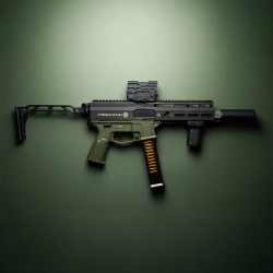 Delta Armory GP STRIBOG SP10A3 Charlie Standard - Černá