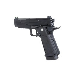 Arcturus Hi-Capa Vanguard 4.3" OR Gas Pistol - Black