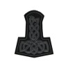 3D PVC THORS HAMMER Patch - Black