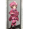EastA MOLLE sumka LLENN (Gun Gale Online) na 3 zásobníky P90 - Ružová