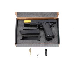 SA Hi-Capa SA-VGP19 VAPOR™ OR GBB Pistol - Black / Gold