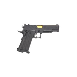 SA Hi-Capa SA-VGP19 VAPOR™ OR GBB Pistol - Black / Gold