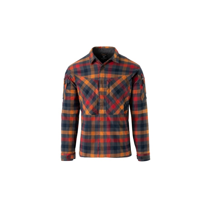HELIKON taktická košile MBDU Nylon Sorona® - Dark Autumn Checkered
