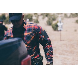 HELIKON taktická košile MBDU Nylon Sorona® - Dark Autumn Checkered