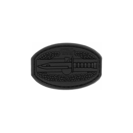 3D gumová nášivka SPAEHER KA-BAR Patch - Černá