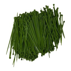 KMCS Cable Zip Ties Set, 500 Pcs - Green