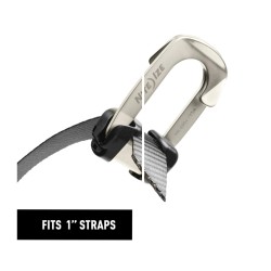NITE IZE CamJam™ HookLock™ Strap Hook (2-Pack) - Silver