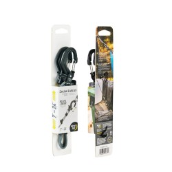NIZE IZE nastavitelný gumicuk CamJam™ SlideLock® Adjustable Bungee - Šedá