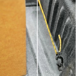NITE IZE upínacia karabína CamJam™ SlideLock® Rope Tightener, veľ. L - Čierna