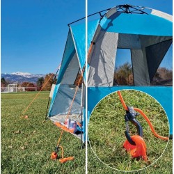 NITE IZE upínacia karabína CamJam™ SlideLock® Rope Tightener, veľ. L - Čierna