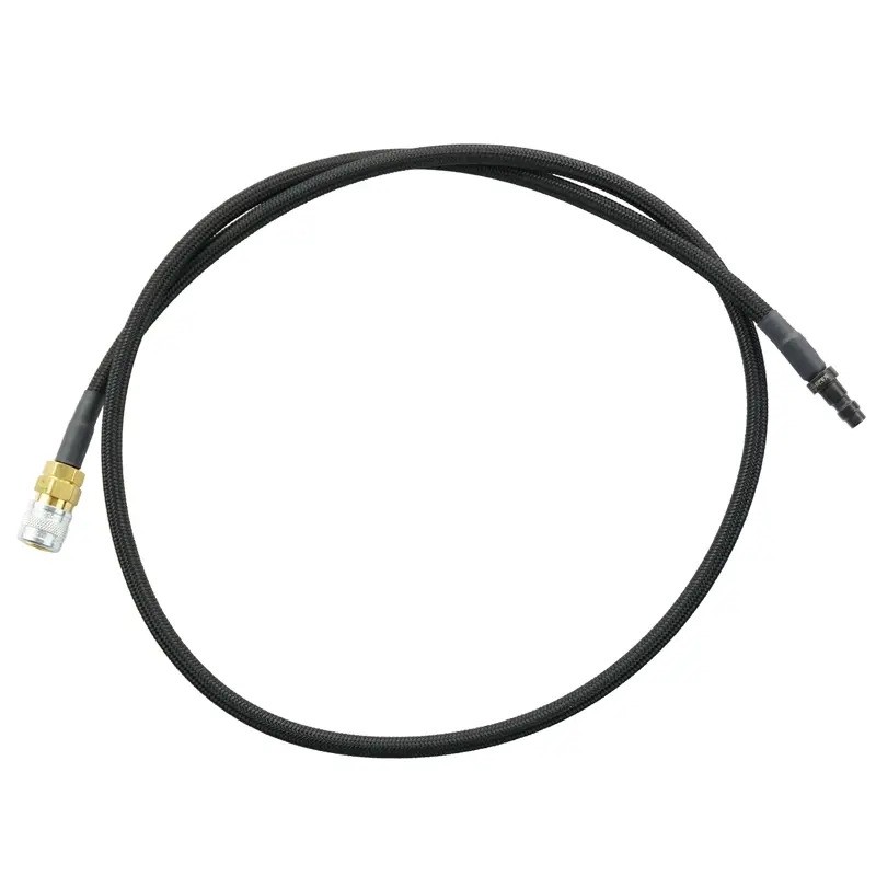 EPeS SlimLine HPA Hose with Braid, 100 cm - Black