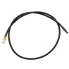 EPeS HPA hadice SlimLine s opletem, 100 cm - Černá