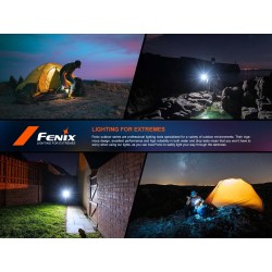 FENIX CP50R Rechargeable Multifunctional Light CP50R, 5500 lm - Black