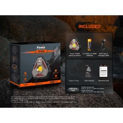 FENIX CP50R Rechargeable Multifunctional Light CP50R, 5500 lm - Black