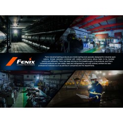 FENIX nabíjacia čelovka ATEX WH35RE, 280 lm - Čierna