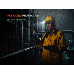 FENIX nabíjacia čelovka ATEX WH35RE, 280 lm - Čierna