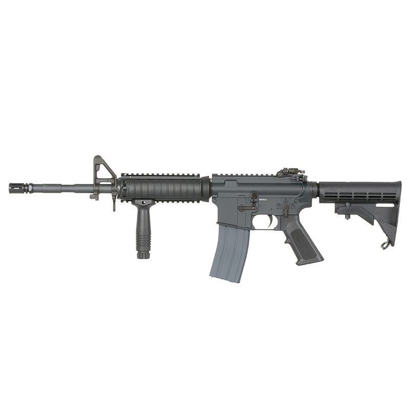 CYMA airsoftová puška M4A1 RIS 14.5" CGS LS GBBR - Čierna