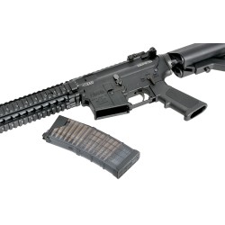 CYMA airsoftová puška DD MK18 CGS GBBR - Černá