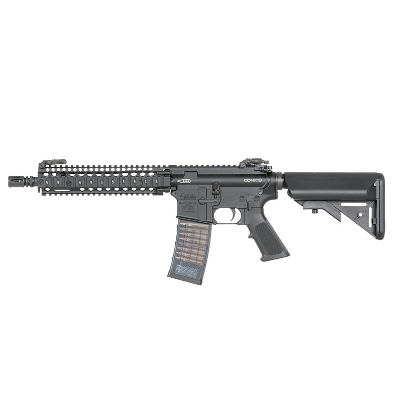 CYMA airsoftová puška DD MK18 CGS GBBR - Černá