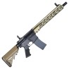 CYMA MK16 URG-I 13.5" CGS GBBR Airsoft Rifle - Black / Tan