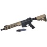 CYMA airsoftová puška MK16 URG-I 10.5" CGS GBBR - Černá / písková