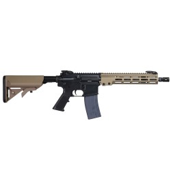 CYMA airsoftová puška MK16 URG-I 10.5" CGS GBBR - Černá / písková