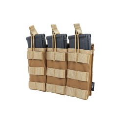 SATAC Open MOLLE Pouch for 3 Magazines M4 / AR15 - Tan