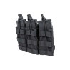 SATAC otevřená MOLLE sumka na 3 zásobníky M4 / AR15 - Černá