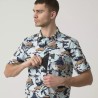 HELIKON Hawaiian Shirt - Brushstroke Camo