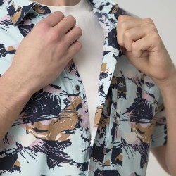 HELIKON Hawaiian Shirt - Brushstroke Camo
