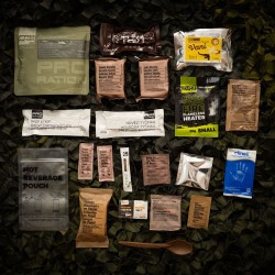 PRO-RATION MRE dávka potravín HALF-DAY MENU 1 (Kura Korma)