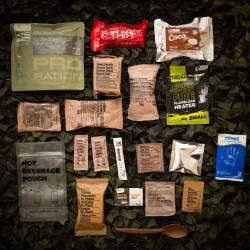 PRO-RATION MRE dávka potravin HALF-DAY MENU 2 (Farmářská šunka)