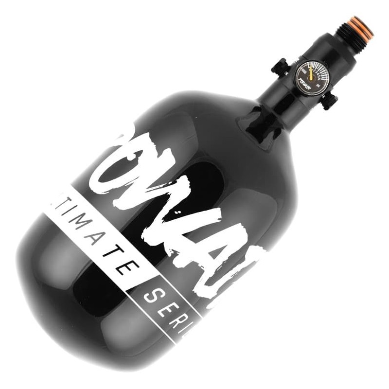 PowAir HPA fľaša ULTIMATE Series 68ci / 1,1 l (4500 PSI) – Čierna