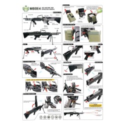 LCT M60 E4 Airsoft Machine Gun, Steel Version – Grey | ANAREUS AIRSOFT