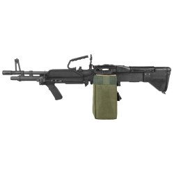 LCT kulomet M60 E4 6061, hliníkové tělo – Šedá | ANAREUS AIRSOFT