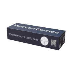 VO LPVO Riflescope CONTINENTAL X8 1–8x24 ED Fiber SFP - Black