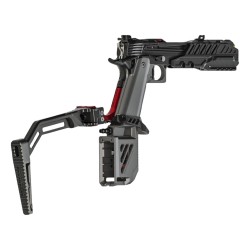 CTM CNC Hi-Capa UnderMount RIS Rail Stock Adapter – Red